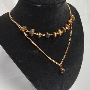 Hand Crafted Tigers Eye Necklace